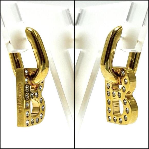 BALENCIAGA Gold Earrings - Picture 3 of 9